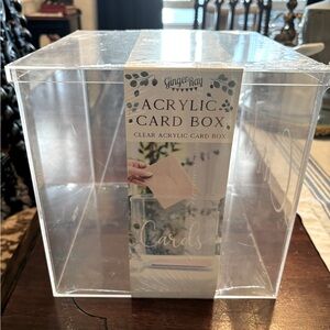 Brand New Ginger Ray Acrylic Box